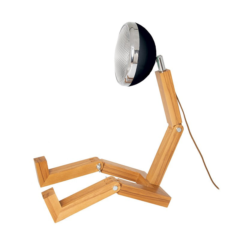 Mega Mr. Wattson LED Lamp Ash - Fashion Black