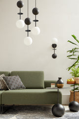 OIO A 3P Black Triple Ceiling Lamp / Plafond