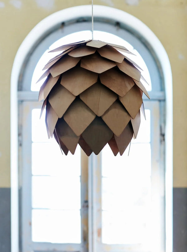 Cone Taklampa - natur stor
