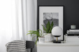 Plaat ST bordslampa SVART/GULD