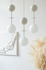 OIO A 3P White Triple Ceiling Lamp / Plafond