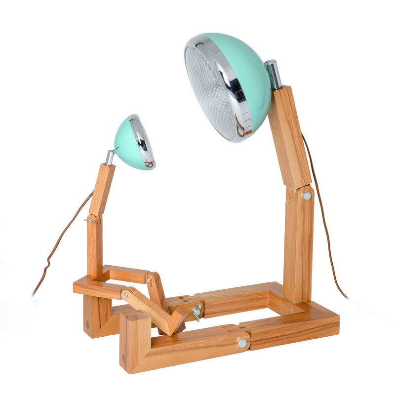 Mega Mr. Wattson LED Lamp Ash - Tiffany Green