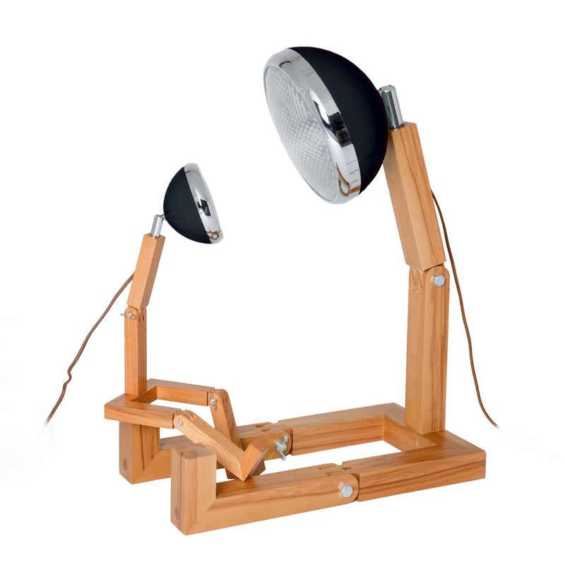 Mega Mr. Wattson LED Lamp Ash - Fashion Black