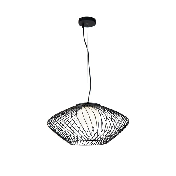 Plec taklampa svart