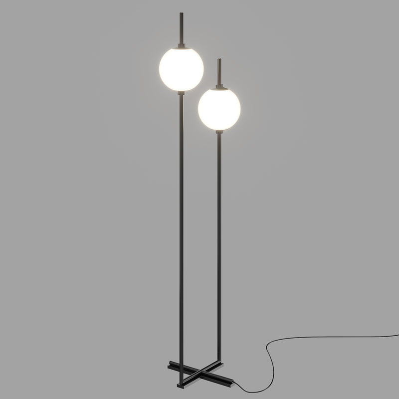 Sense golvlampa svart
