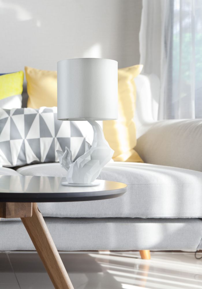 Noshorn bordslampa vit
