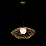 Plec taklampa guld/mässing