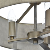 Venera taklampa mässing stor