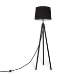 Calvin Golvlampa svart