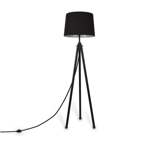 Calvin Golvlampa svart