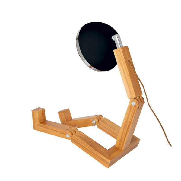 Mega Mr. Wattson LED Lamp Ash - Fashion Black