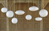 TWISTER LAMPSKÄRM ELIPS VIT LITEN